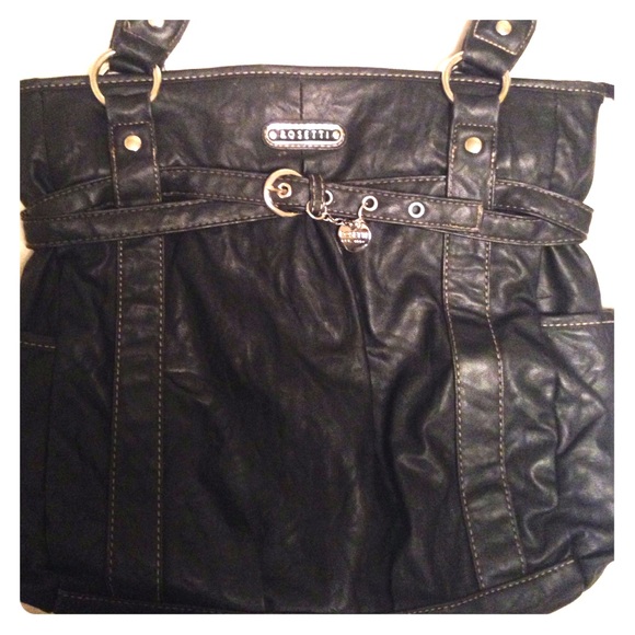 Black Rosetti handbag