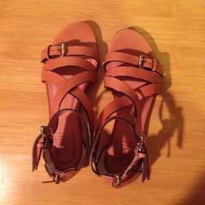 DSW brown sandals