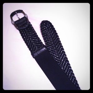 Black Waist Belt*