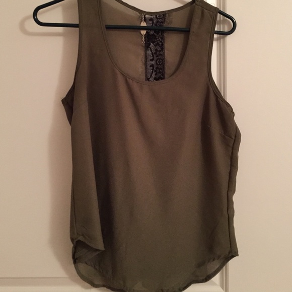 Chiffon tank