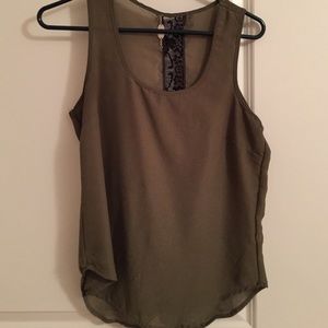 Chiffon tank