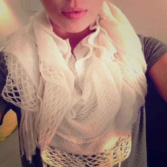 Cream Scarf