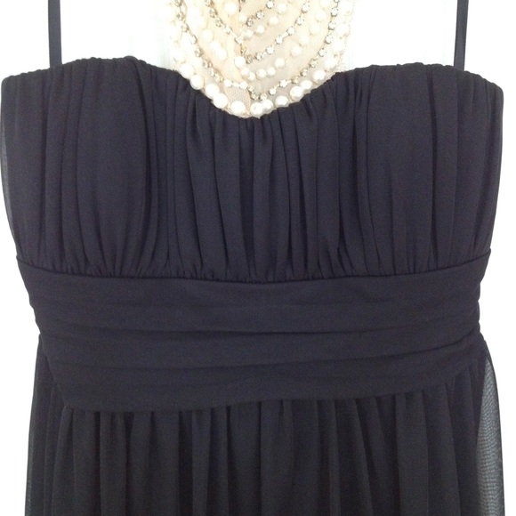 Beaded Neckline LBD - Picture 4 of 4