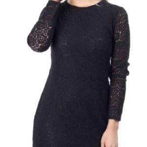 Black lace dress