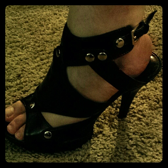 Black heels