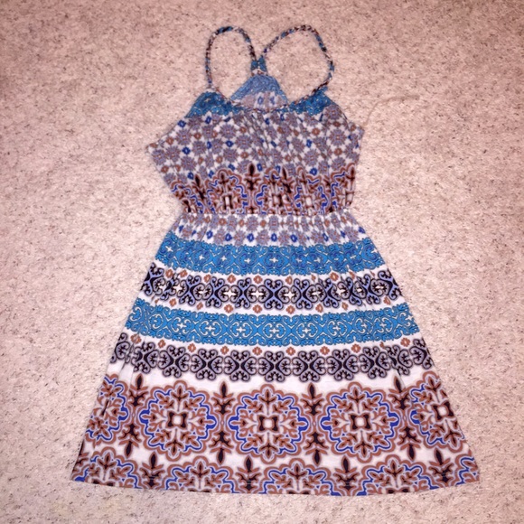 Patterned sun dress!