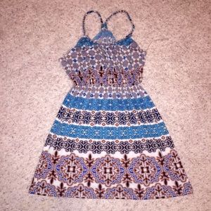 Patterned sun dress!