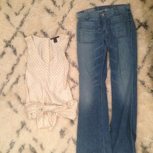 Elizabeth and James Jeans sz 28