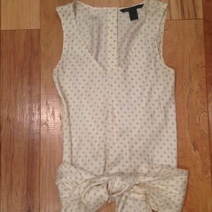 Marc Jacobs front tie top size 4
