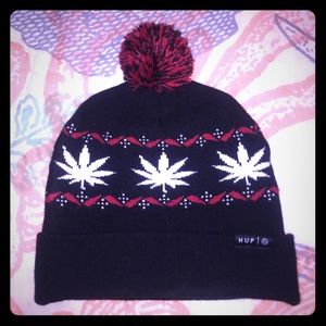 Huf Weed Pom Pom Beanie