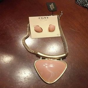 Earring and necklace set