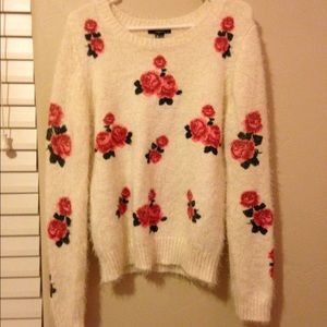 Forever 21 Rose Sweater
