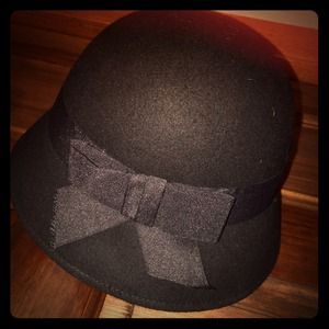 Vintage Wool Cloche Hat