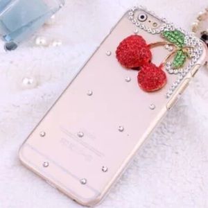 Cherry bling cute iphone 6 case