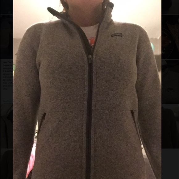 Grey Patagonia better sweater