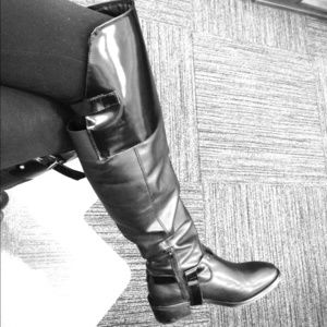 TopShop over the knee boots