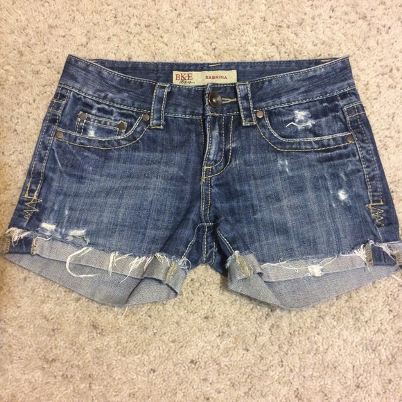 BKE Jean shorts.
