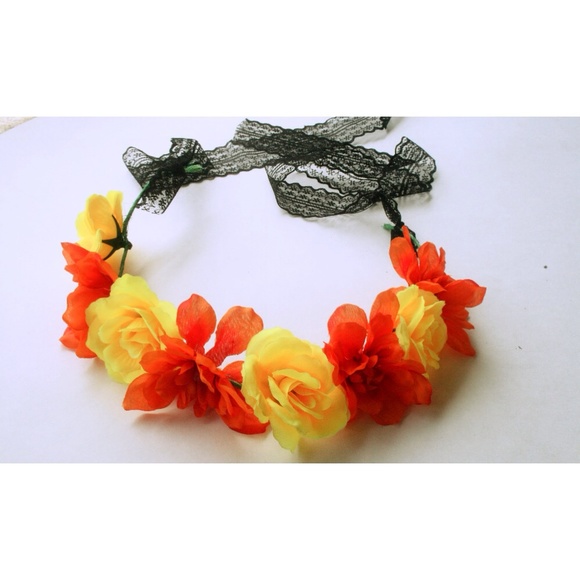 Autumn Colors Flower Crown