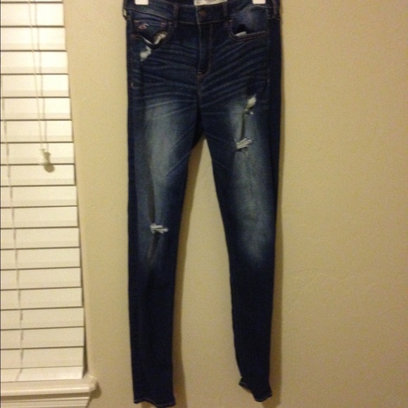 High Waisted Hollister Skinny Jeans