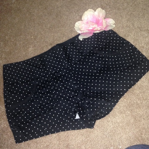Polka dot shorts
