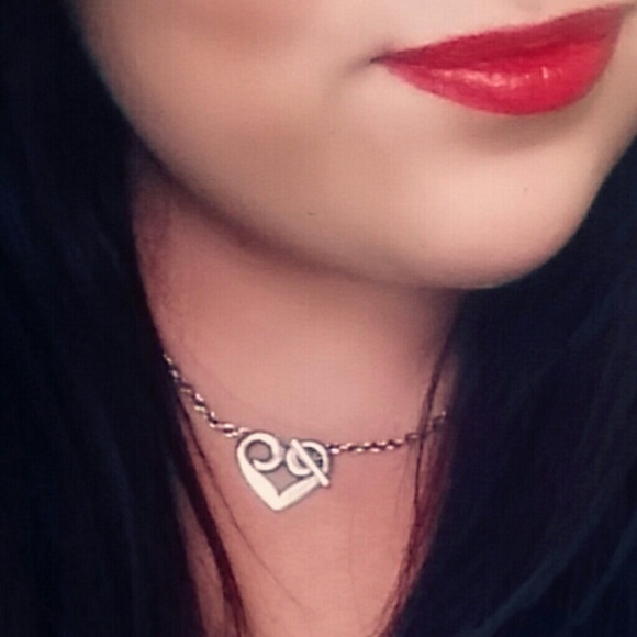 James avery heart necklace