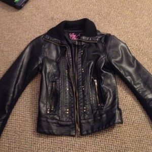 Leather jacket