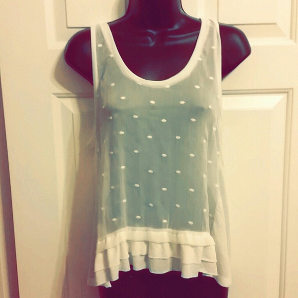 SOLD  Sheer Top