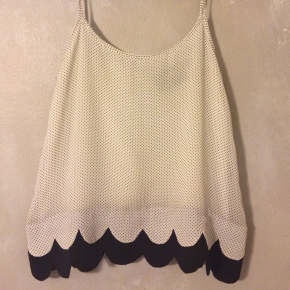 💕BUNDLE💕MINKPINK baby doll polka dot tank top