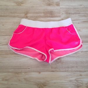 Pink swim shorts