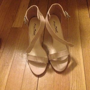 Nude sandals