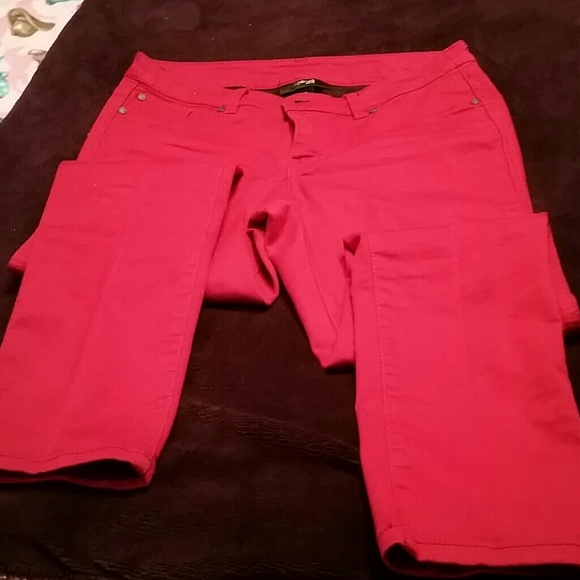 Red pants