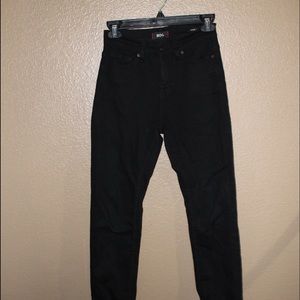 BDG high waisted cigarette jeans in black