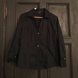 Banana Republic Black Dress Shirt