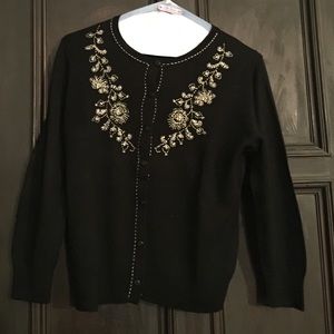 Ann Taylor Black Cardigan