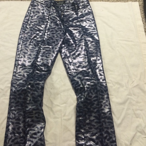 Silver Jean pants leopard - Picture 3 of 3