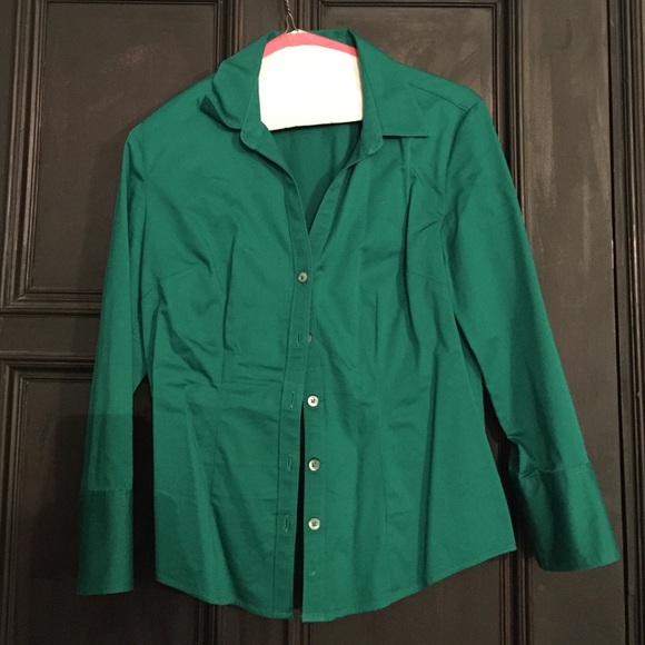 Banana Republic Emerald Dress Shirt - Picture 1 of 1