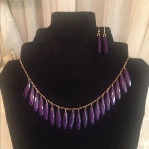 Fashion Necklace and Earings set