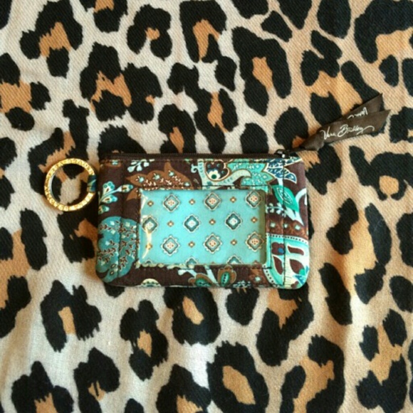 Vera bradley paisley mini wallet