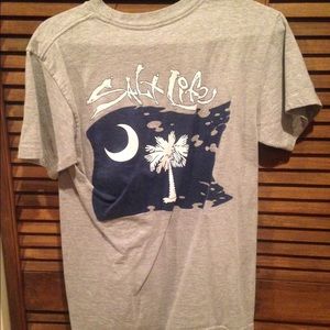 Grey salt life tshirt