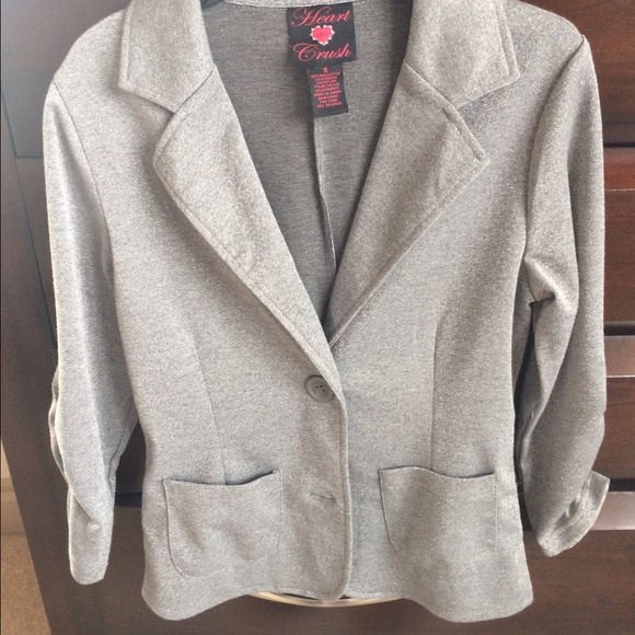 Gray blazer