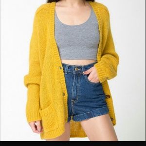 American Apparel Mohair Cardigan