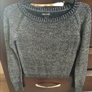 Black sparkly sweater