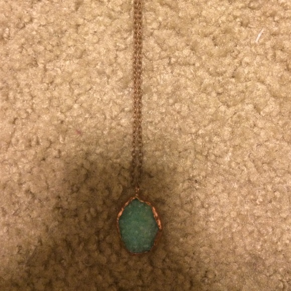 Druzy necklace