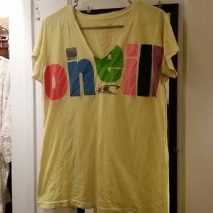 O'Neill v-neck tee