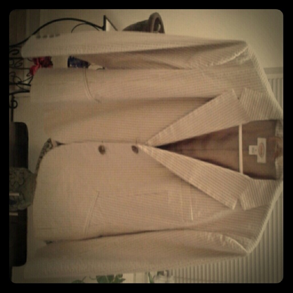 Pinstripe blazer