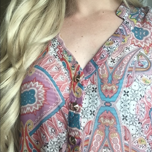 Flowy mauve top - Picture 2 of 4