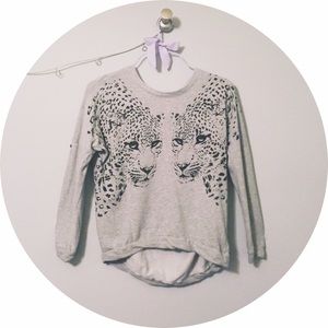Forever 21 Leopard Print Sweater