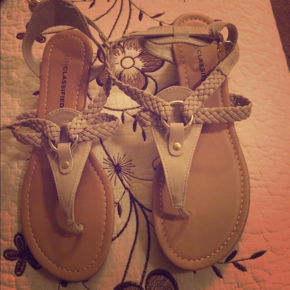 New nude sandals