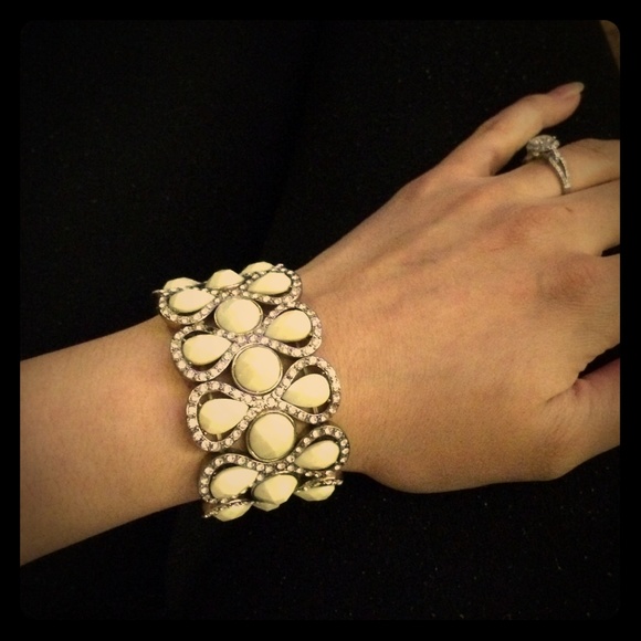 Arden B cocktail Bracelet w/ rhinestones