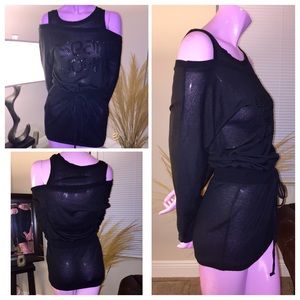💰SOLD💰Black Sean John mini sweater dress